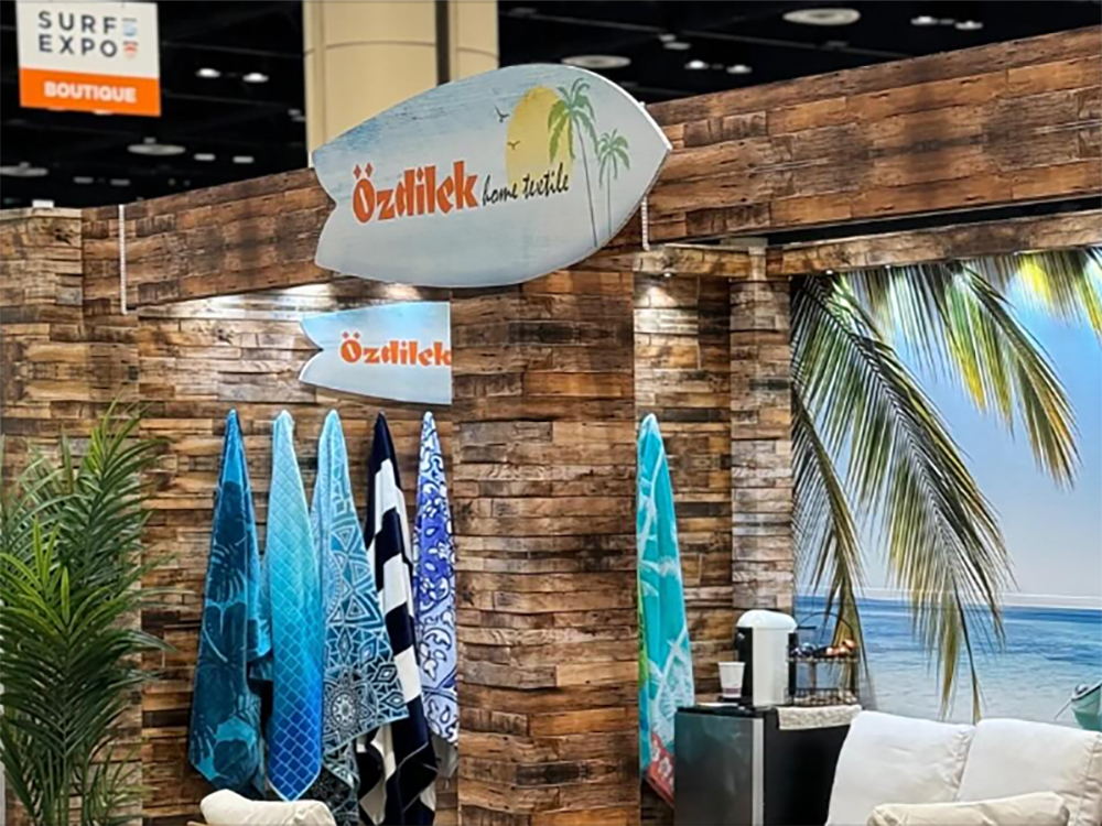 Ozdilek at Surf Expo