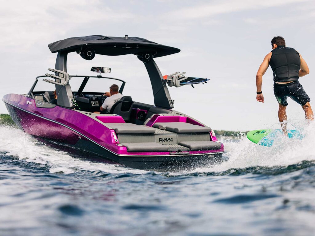 Kyma K7 Supercharged wakesurfing