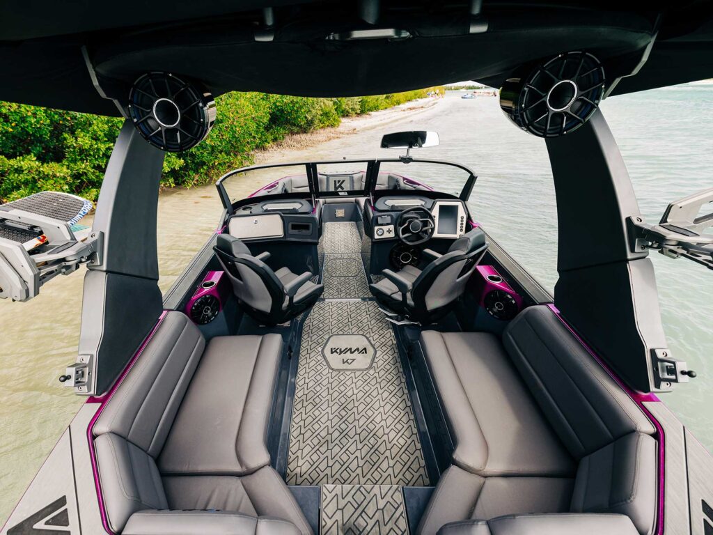 Kyma K7 Supercharged cockpit