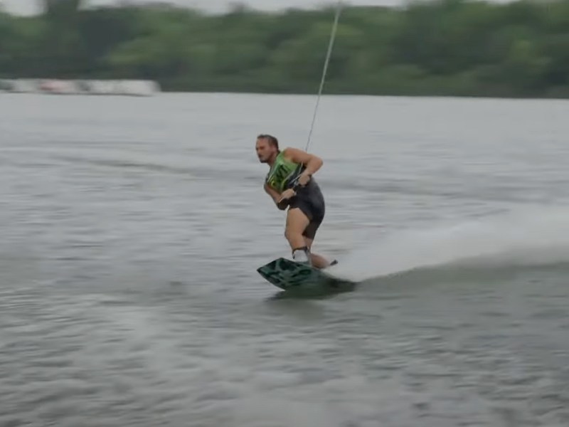 WKB525-PWT1-CT Cory Teunissen riding at Stop 1 Pro Wakeboard Tour 2025