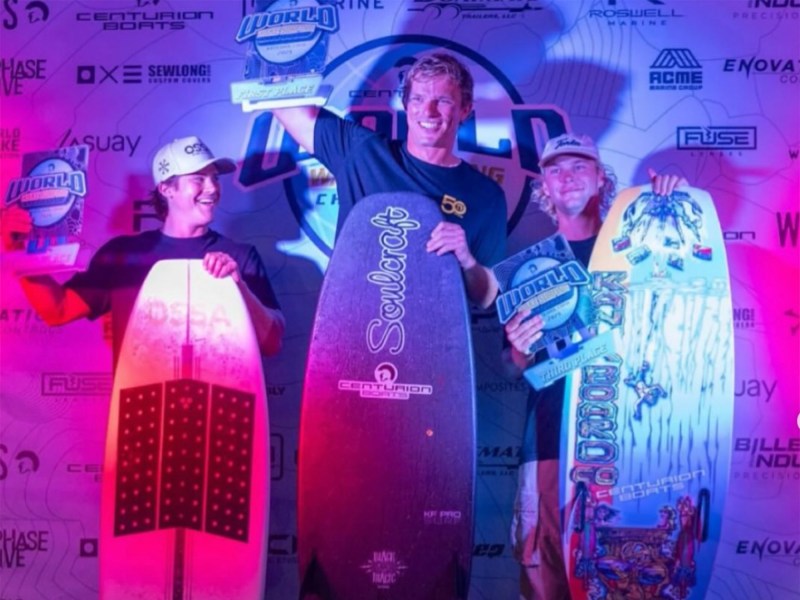 Men’s Pro Wake Surfing winners